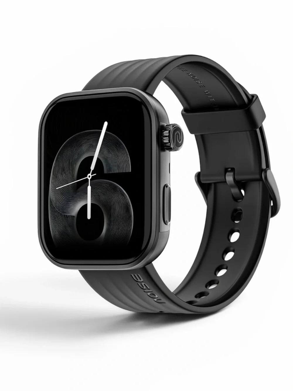 Smartwatch Noise ColorFit Jet Black Stainless Steel Pro 6 Smart Watch AMOLED FC1